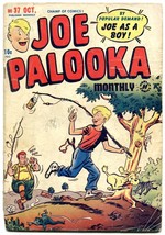 JOE PALOOKA #37 1949-HARVEY COMICS-JOE AS A BOY-BOXING VG - £34.81 GBP