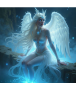 Phoenix Seraph of the Moonlit Rebirth Spirit Companion Wealth Spirituali... - $59.39