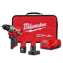 Milwaukee 3404-22 M12 FUEL 1/2&quot; Hammer Drill/Driver Kit - £202.08 GBP