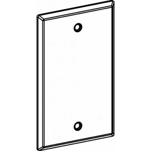 Orbit 1-BC-G 1-Gang weatherproof Steel Blank Cover Gray - $1.43