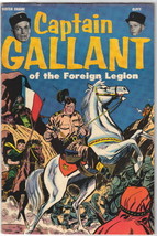 Captain Gallant of the Foreign Legion Comic #1, Charlton 1955 VERY FINE+ - $57.94