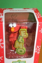 Carlton Heirloom Sesame Street Elmo Monster Christmas Holiday Ornament 2016 - £15.49 GBP