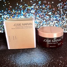 JOSIE MARAN Whipped Argan Oil Body Butter Vanilla Fig 240ml / 8oz Full Size NIB - £27.05 GBP