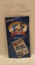 NEW Disney Store 12 Months of Magic 2002 Cartoon Poster Father&#39;s Week End Pin - £11.41 GBP