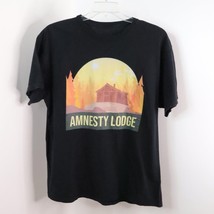 TAZ The Adventure Zone Men&#39;s XL Amnesty Lodge Casual Graphic Print T-Shirt - £5.59 GBP