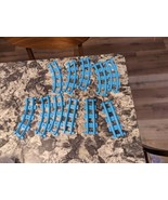 11 Pieces Azure Blue LEGO Friends Train Track - $19.80