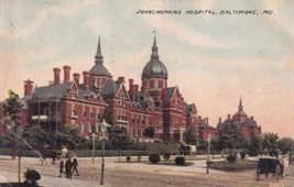 Baltimore MD Maryland Johns Hopkins Hospital 1911 Pierce City MO Postcard D59 - £4.73 GBP