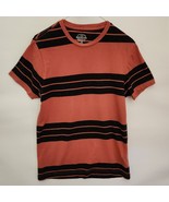Men&#39;s size small red black striped Roebuck shirt   - $10.51 CAD