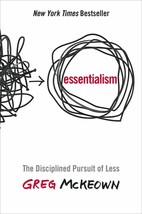 Essentialism: The Disciplined Pursuit of Less de Greg McKeown (inglés, t... - £10.69 GBP