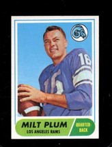 1968 Topps #104 Milt Plum Ex La Rams *X79816 - £5.67 GBP