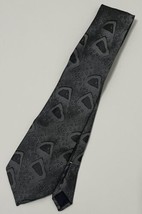 Envoy Limited Edition Necktie Neck Tie Gray Grey Abstract Pattern - $5.95