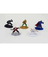 Jada Toys GI Joe Nano MetalFigs 2&quot; Hasbro Cobra Commander 5 Piece Lot - £7.83 GBP