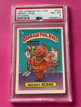 1985 Topps OS1 Garbage Pail Kids 1st Series 1 DRESSY JESSE 20b Matte Card PSA 8 - £98.02 GBP