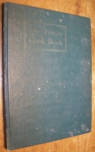 1931 FAMILY COOK RECIPE BOOK COOKBOOK NY CONGREGATIONAL HOME ADVERTISING... - $9.89