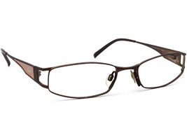 Lacoste Eyeglasses LA12202 BR Brown Rectangular Metal Frame 50[]17 135 - £47.95 GBP