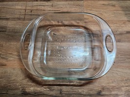 Vintage OVATIONS 8&quot; Square Baking Dish By ANCHOR HOCKING - Lasagna Casse... - $14.83