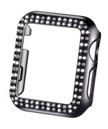 VIQIV Bling Face Bumper Case Cover for Apple Watch 38-44mm Series 1-5 Black - €3,34 EUR