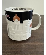 Starbucks Kuala Lumpur Malaysia 16oz Mug 2013 City Skyline Relief Series - $59.39