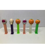 Lot Of 6 Vtg. Halloween Pez Dispensers Dr. Skull, Mummy, Pumkins - £18.60 GBP