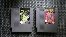 Lot of 2 NES Games (Skate or Die, Kings of the Beach) (NES) - £11.26 GBP
