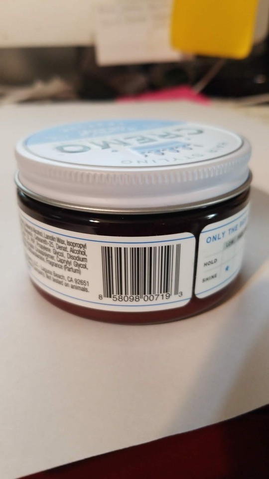 Cremo Hair Styling Barber Grade Texture, High Hold, Low Shine Item image 4