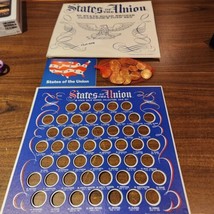 States Of The Union 50 State Bronze Collectors Coin Set, 1969 Shell Oil ... - £13.84 GBP
