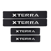 Car Door Sill Car Threshold Pedal Sticker For Xterra Decoration  Fibre Vinyl Sti - £60.55 GBP