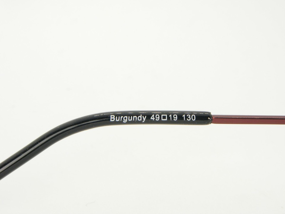 NEW PeachTree by CAPRI PT77 BURGUNDY EYEGLASSES GLASSES METAL FRAME 49-19-130mm Item image 8