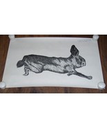 Rabbit Poster Black/White Origin Unknown - $270.38 MXN