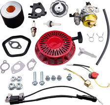 Fits Honda GX340 GX390 GX420 Carburetor Recoil Starter Ignition Coil 13H... - $68.18 CAD