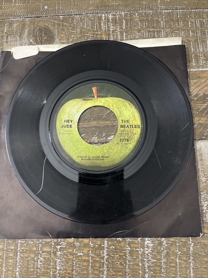 The Beatles Hey Jude 45 Album - $10.00