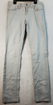 Anthropologie Jeans Womens Size 26 Gray Cotton Pockets Belt Loops Straight Leg - £16.65 GBP