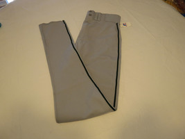 Russell Athletic Adult 30 Baseball Pant 1 pair grey green **Spots** NOS NWT - $10.29