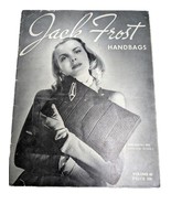 Jack Frost 1940s Vintage Knitting Patterns Booklet 48 Handbags - $14.96