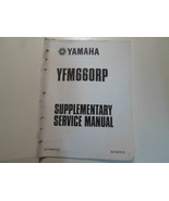 2002 Yamaha YFM660RP Supplementary Service Manual FACTORY BOOK 02 WATER ... - $11.21