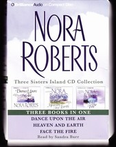 Nora Roberts Three Sisters Island CD Collection: Dance Upon the Air, Hea... - $29.20