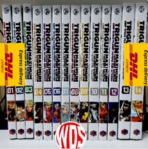 Trigun Maximum Manga Volume 1-14(END) Full Set English Version Comic DHL SHIPING - £142.21 GBP