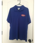 1 Pc Wearguard Men&#39;s Adult Blue Short Sleeve Polo Shirt Edwards Size 1X - £31.01 GBP