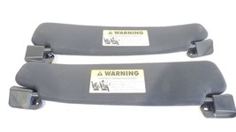2006 2007 2008 BMW Z4 OEM Black Leather Pair Sun Visor - $40.39