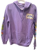 Men’s Reptar Rugrats Hoodie Rollin’ Deep Size Medium Nickelodeon Sweatshirt - £14.76 GBP