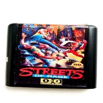 Streets of Rage 1 and 2 16 bit MD Game Card Sega Mega Drive / Genesis - £9.58 GBP
