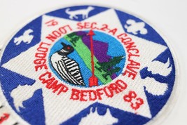 Vintage 1983 S2A Conclave Loon Lodge Bedford Boy Scouts America BSA Camp Patch - £9.19 GBP