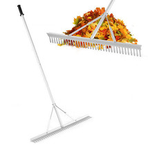 Aluminum Rake with 36&quot; Wide Rake Head and 68&quot; Long Handle - £79.13 GBP