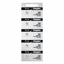 5 321 Energizer Watch Batteries SR616SW Battery Cell (5 Batteries Per Pack) - $186.63 MXN