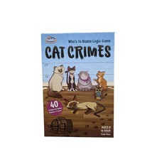 Challenging ThinkFun Cat Crimes Logic Game 2017 Family Game Strategy - £10.43 GBP