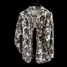Vintage Lady Footlocker Floral Lightweight Jacket – L/XL – Boho Chic ✨ - $18.70