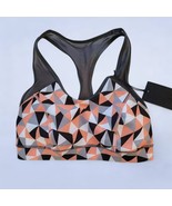 Karma Printed Steffi Bra - Geo Tri-Metric Coral - Size Small - $34.65