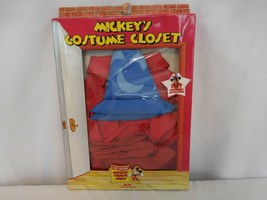 Disney Mickey Mouse Sorcerers Apprentice Outfit Costume Closet Worlds of... - $41.60