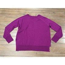 Zara Purple Knit Lightweight Sweater Top High Low - Women&#39;s Size M - £13.01 GBP