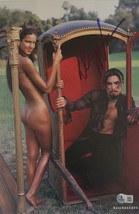 DAVE NAVARRO JANE&#39;S ADDICTION RHCP SIGNED LARGE BOOK PAGE PHOTO BECKETT ... - $137.19